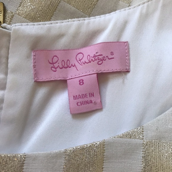 Lilly Pulitzer Jepson Wright Square Jacquard Dress - Picture 8 of 10